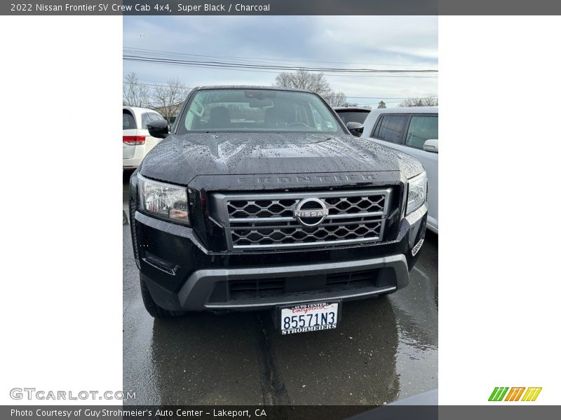 Super Black / Charcoal 2022 Nissan Frontier SV Crew Cab 4x4