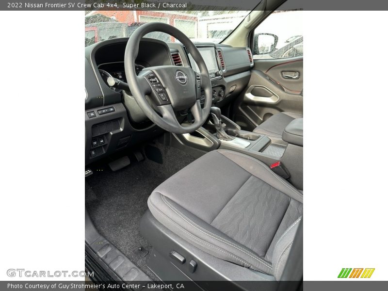 Super Black / Charcoal 2022 Nissan Frontier SV Crew Cab 4x4