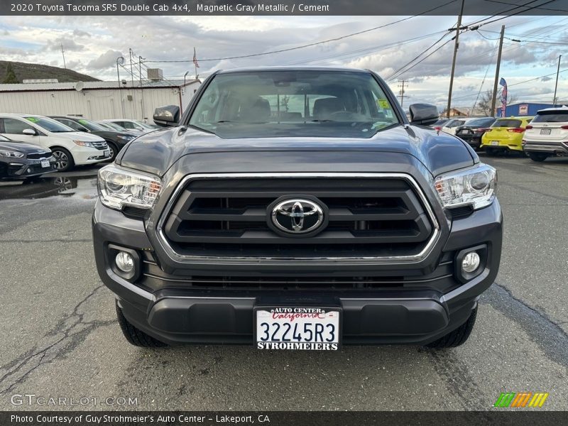 Magnetic Gray Metallic / Cement 2020 Toyota Tacoma SR5 Double Cab 4x4