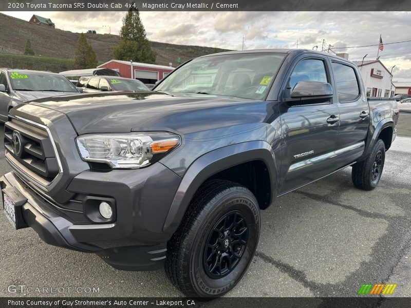 Magnetic Gray Metallic / Cement 2020 Toyota Tacoma SR5 Double Cab 4x4