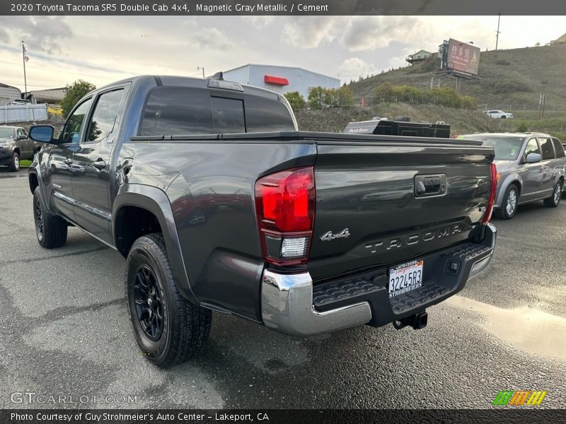 Magnetic Gray Metallic / Cement 2020 Toyota Tacoma SR5 Double Cab 4x4