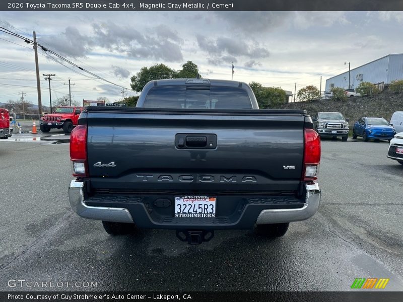 Magnetic Gray Metallic / Cement 2020 Toyota Tacoma SR5 Double Cab 4x4