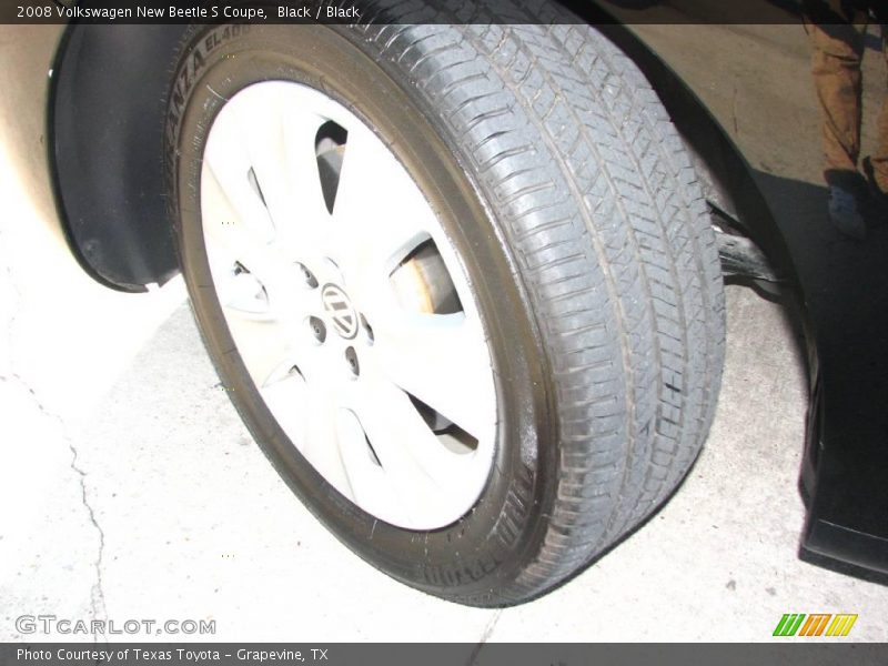 Black / Black 2008 Volkswagen New Beetle S Coupe