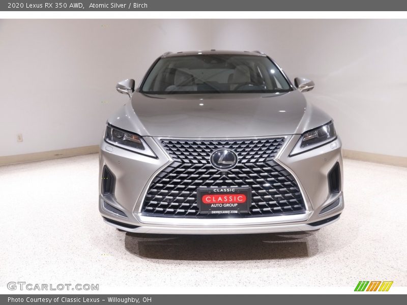 Atomic Silver / Birch 2020 Lexus RX 350 AWD