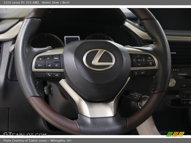  2020 RX 350 AWD Steering Wheel