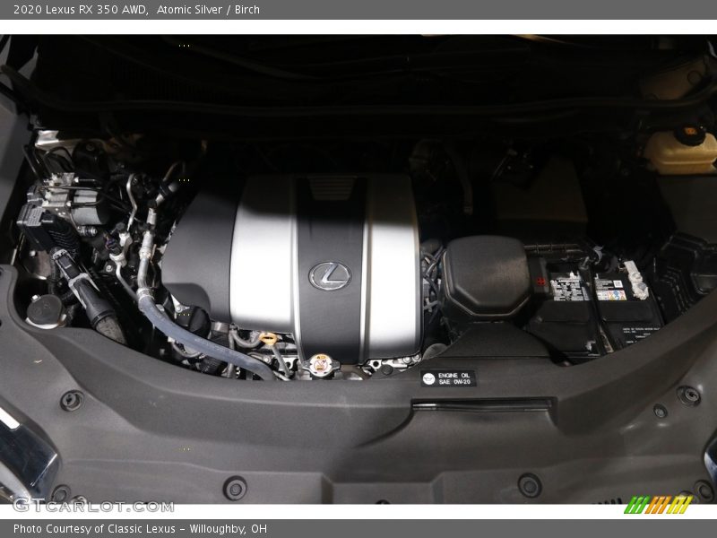 Atomic Silver / Birch 2020 Lexus RX 350 AWD