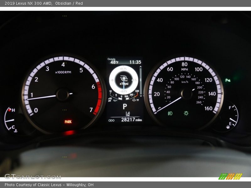 Obsidian / Red 2019 Lexus NX 300 AWD