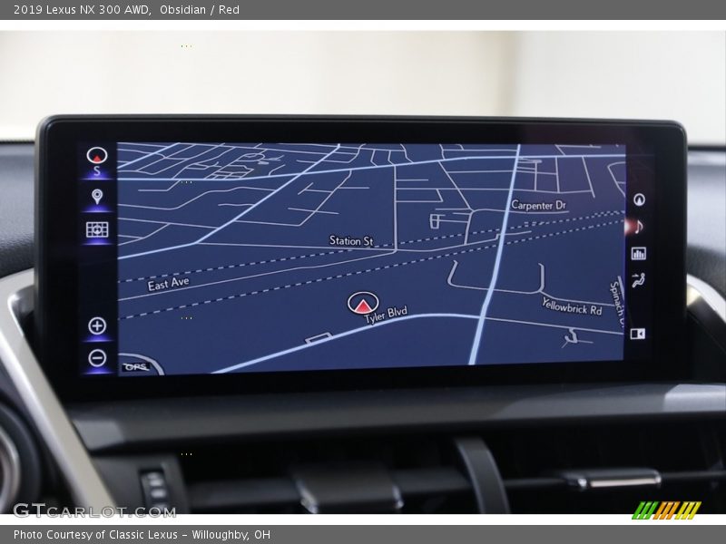 Obsidian / Red 2019 Lexus NX 300 AWD