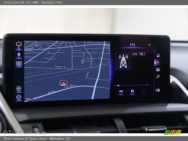 Obsidian / Red 2019 Lexus NX 300 AWD