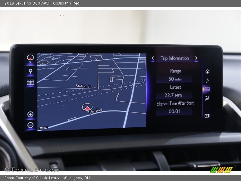 Obsidian / Red 2019 Lexus NX 300 AWD