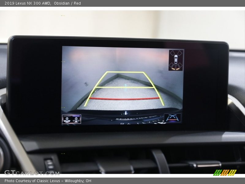 Obsidian / Red 2019 Lexus NX 300 AWD