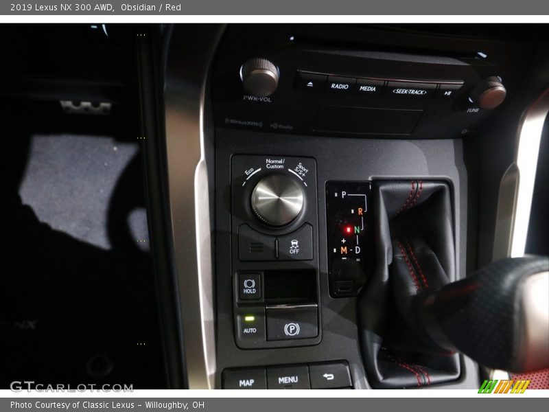 Obsidian / Red 2019 Lexus NX 300 AWD