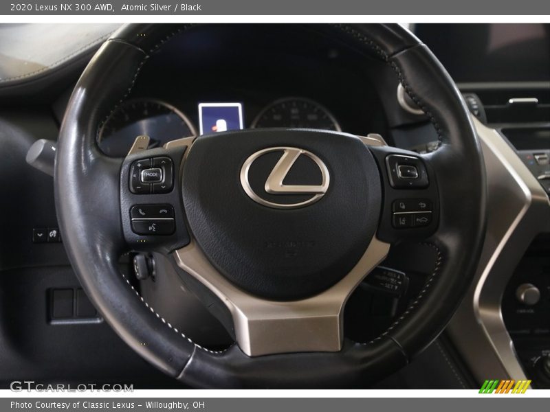 Atomic Silver / Black 2020 Lexus NX 300 AWD