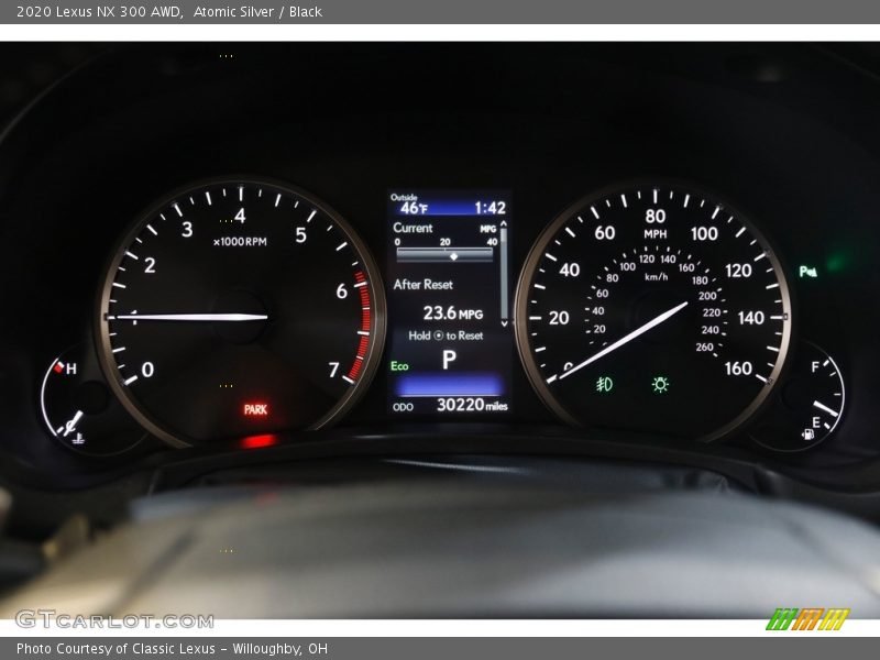 Atomic Silver / Black 2020 Lexus NX 300 AWD