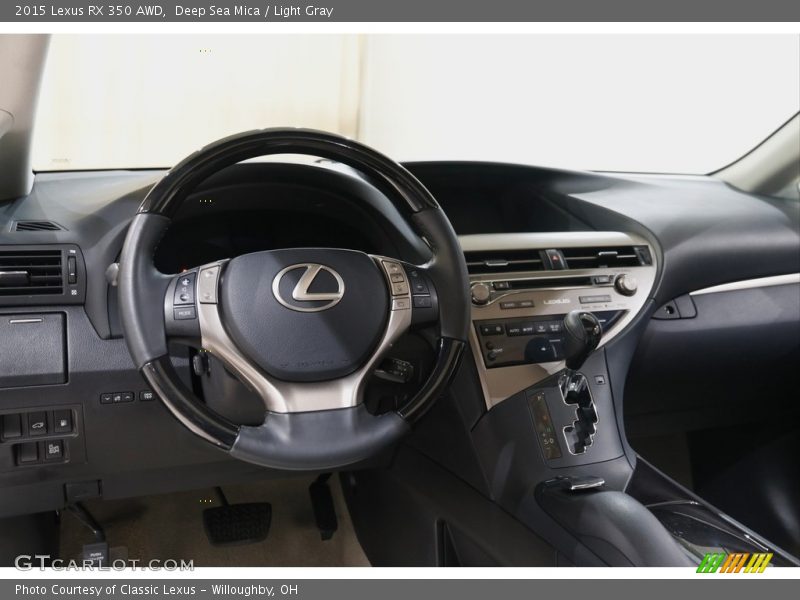 Deep Sea Mica / Light Gray 2015 Lexus RX 350 AWD