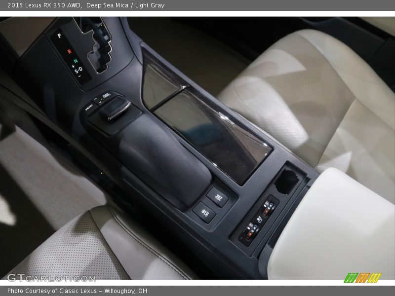 Deep Sea Mica / Light Gray 2015 Lexus RX 350 AWD