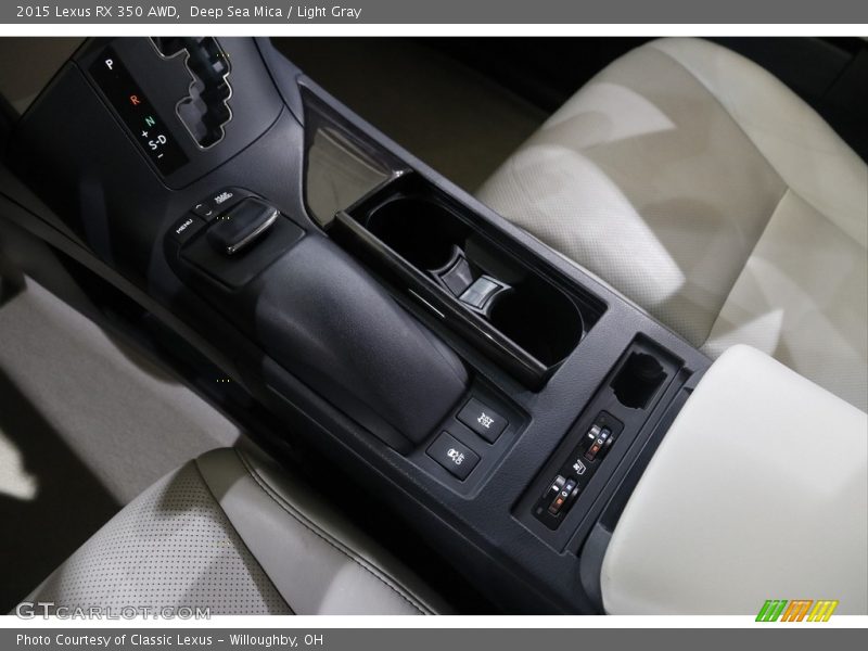 Deep Sea Mica / Light Gray 2015 Lexus RX 350 AWD