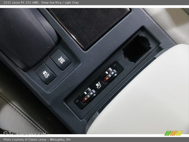 Deep Sea Mica / Light Gray 2015 Lexus RX 350 AWD