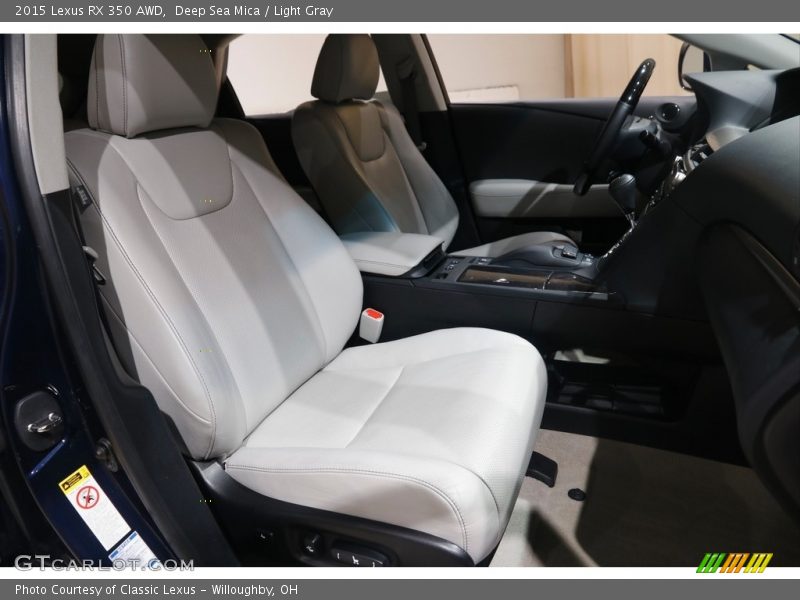 Deep Sea Mica / Light Gray 2015 Lexus RX 350 AWD