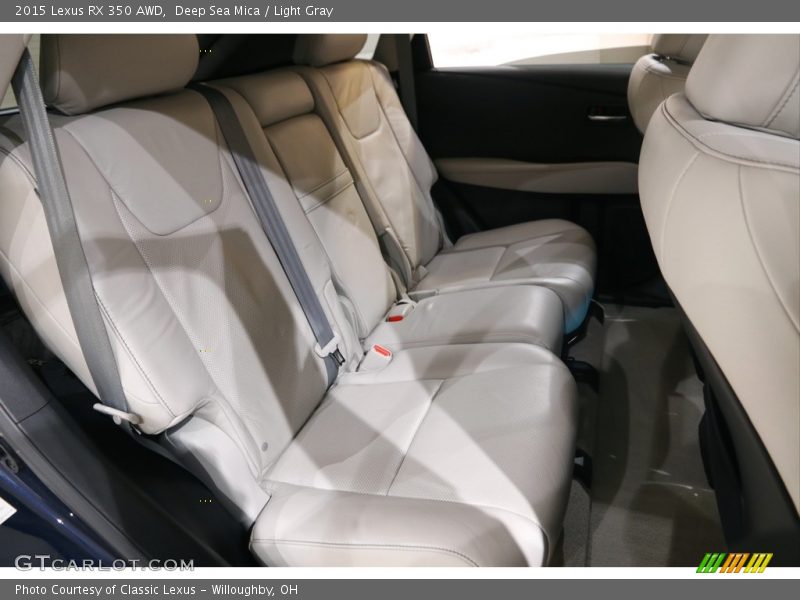 Deep Sea Mica / Light Gray 2015 Lexus RX 350 AWD
