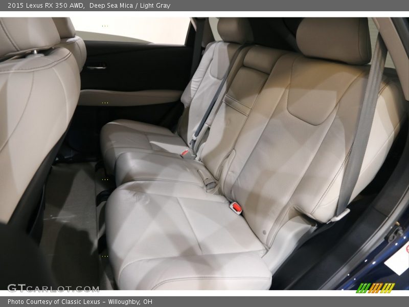 Deep Sea Mica / Light Gray 2015 Lexus RX 350 AWD