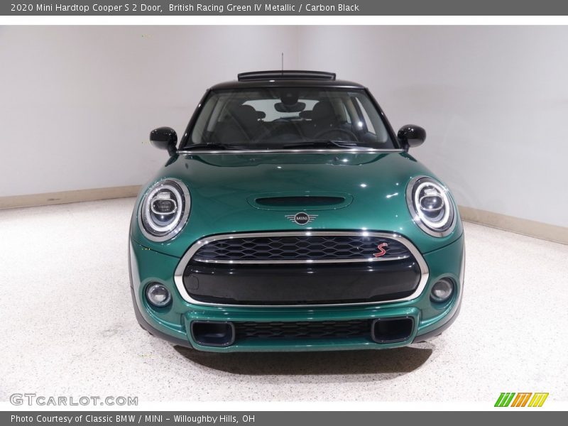 British Racing Green IV Metallic / Carbon Black 2020 Mini Hardtop Cooper S 2 Door
