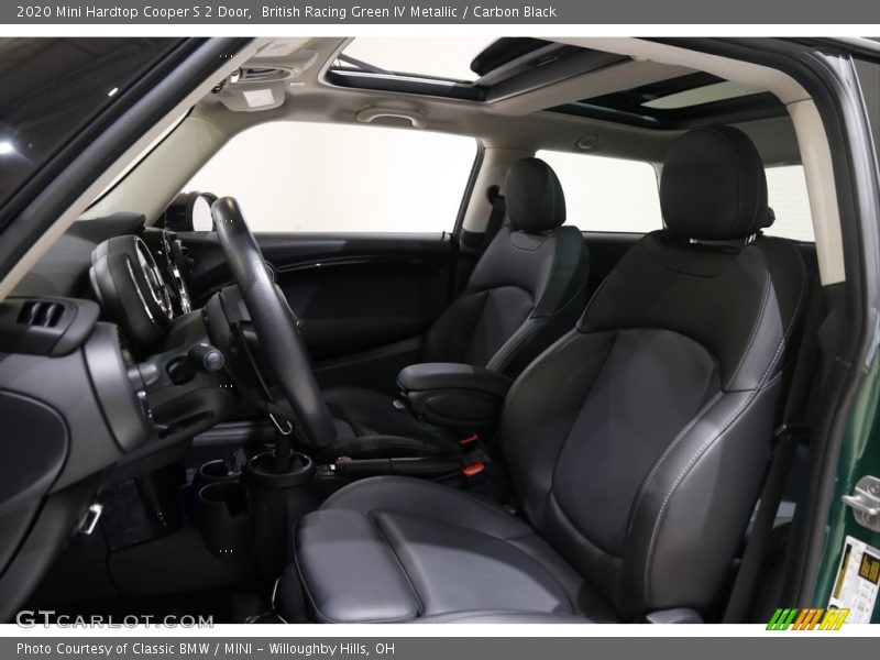 British Racing Green IV Metallic / Carbon Black 2020 Mini Hardtop Cooper S 2 Door