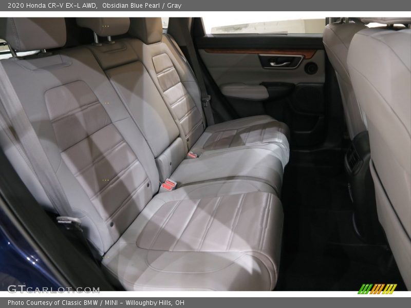 Obsidian Blue Pearl / Gray 2020 Honda CR-V EX-L AWD
