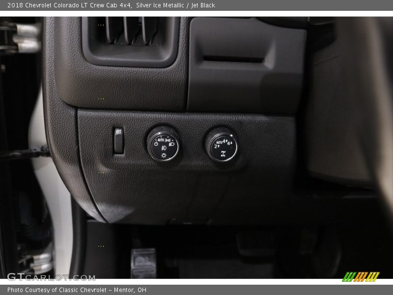 Silver Ice Metallic / Jet Black 2018 Chevrolet Colorado LT Crew Cab 4x4