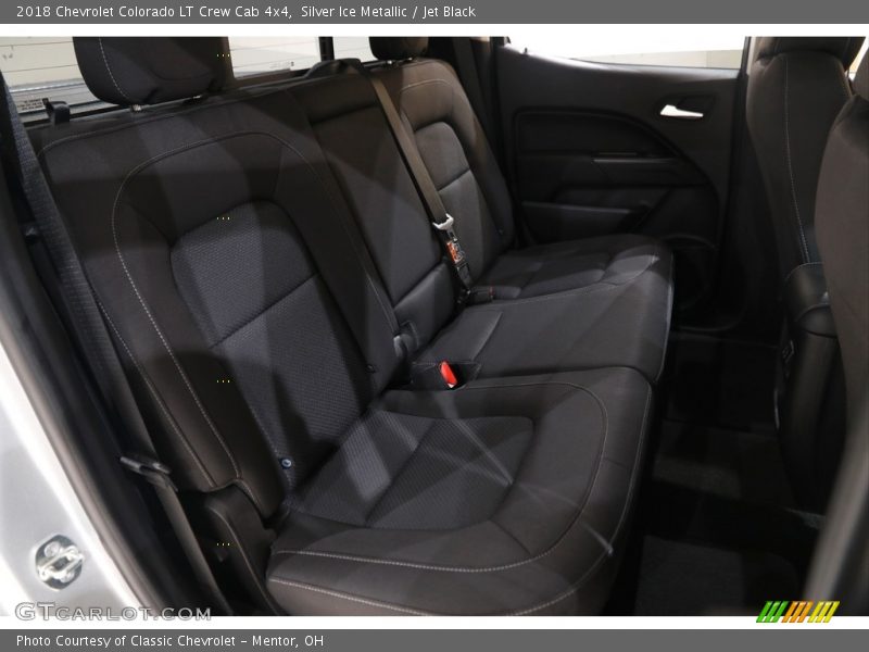 Silver Ice Metallic / Jet Black 2018 Chevrolet Colorado LT Crew Cab 4x4