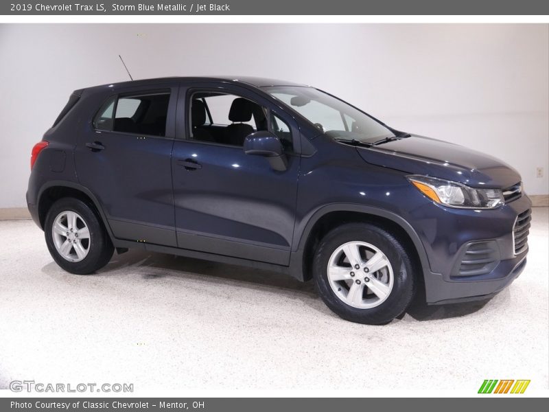 Storm Blue Metallic / Jet Black 2019 Chevrolet Trax LS