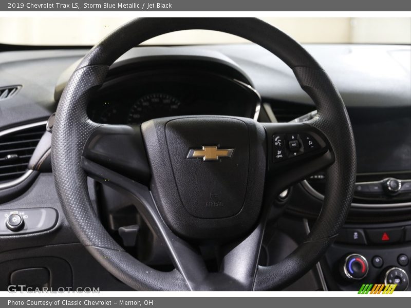 Storm Blue Metallic / Jet Black 2019 Chevrolet Trax LS