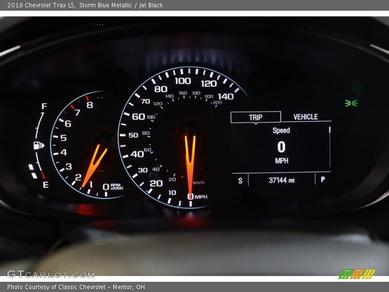 Storm Blue Metallic / Jet Black 2019 Chevrolet Trax LS