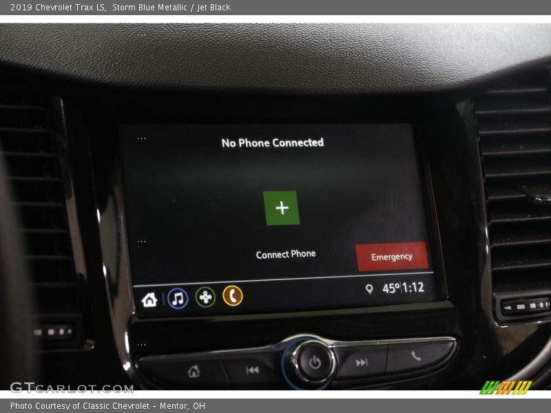 Storm Blue Metallic / Jet Black 2019 Chevrolet Trax LS