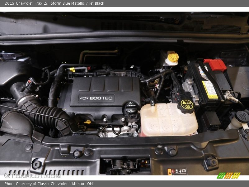 Storm Blue Metallic / Jet Black 2019 Chevrolet Trax LS