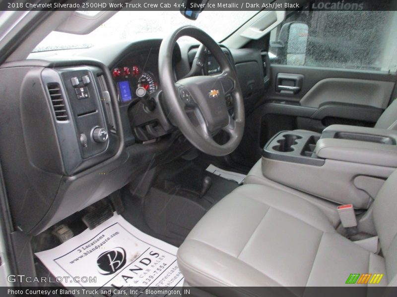 Silver Ice Metallic / Dark Ash/Jet Black 2018 Chevrolet Silverado 2500HD Work Truck Crew Cab 4x4