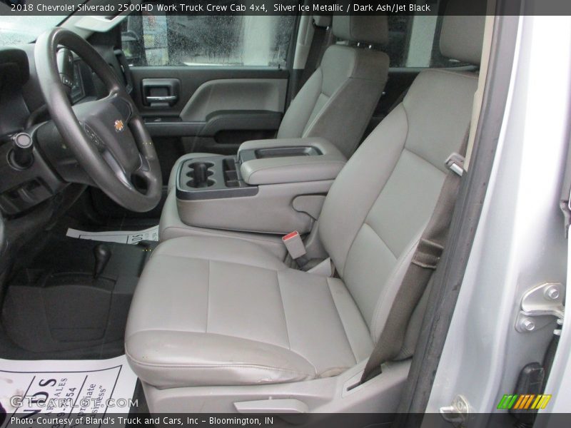 Silver Ice Metallic / Dark Ash/Jet Black 2018 Chevrolet Silverado 2500HD Work Truck Crew Cab 4x4