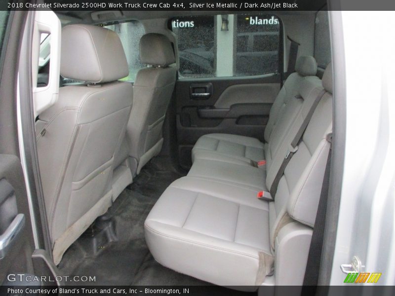 Silver Ice Metallic / Dark Ash/Jet Black 2018 Chevrolet Silverado 2500HD Work Truck Crew Cab 4x4