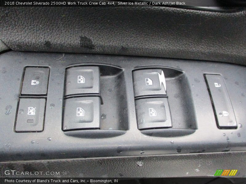 Silver Ice Metallic / Dark Ash/Jet Black 2018 Chevrolet Silverado 2500HD Work Truck Crew Cab 4x4