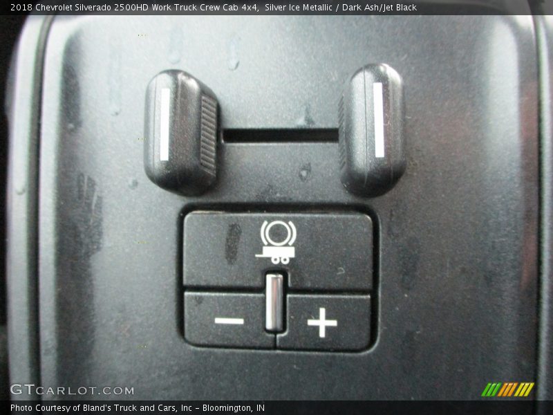 Silver Ice Metallic / Dark Ash/Jet Black 2018 Chevrolet Silverado 2500HD Work Truck Crew Cab 4x4