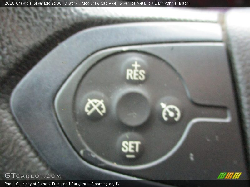 Silver Ice Metallic / Dark Ash/Jet Black 2018 Chevrolet Silverado 2500HD Work Truck Crew Cab 4x4