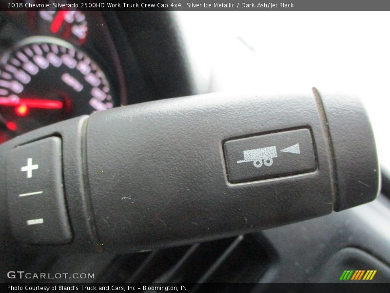 Silver Ice Metallic / Dark Ash/Jet Black 2018 Chevrolet Silverado 2500HD Work Truck Crew Cab 4x4