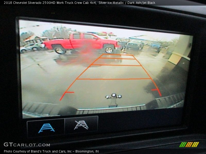 Silver Ice Metallic / Dark Ash/Jet Black 2018 Chevrolet Silverado 2500HD Work Truck Crew Cab 4x4