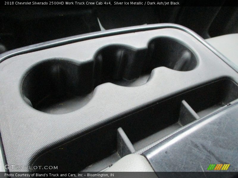 Silver Ice Metallic / Dark Ash/Jet Black 2018 Chevrolet Silverado 2500HD Work Truck Crew Cab 4x4