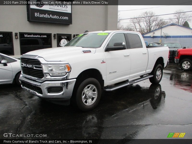 Bright White / Black/Diesel Gray 2020 Ram 2500 Big Horn Crew Cab 4x4