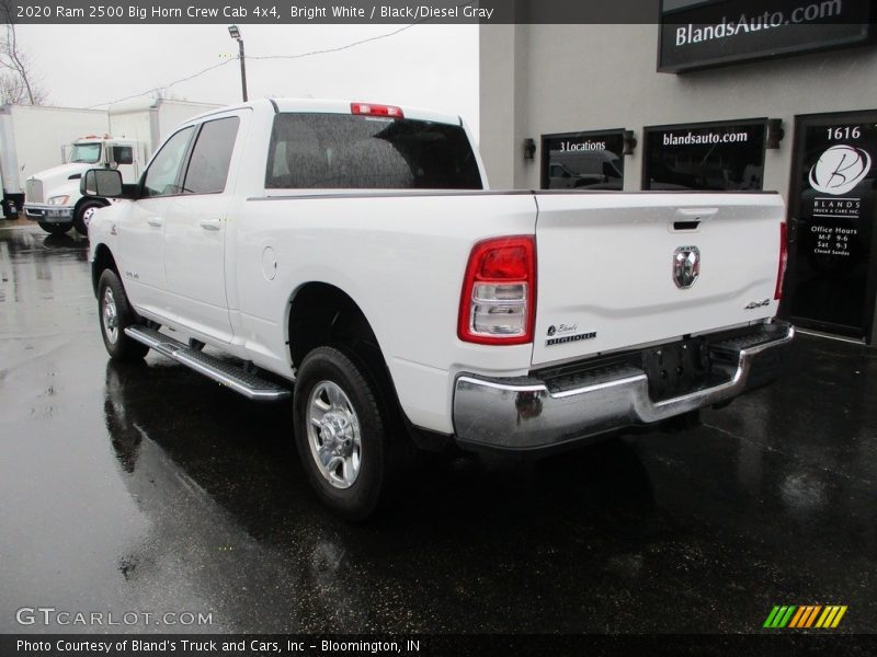 Bright White / Black/Diesel Gray 2020 Ram 2500 Big Horn Crew Cab 4x4