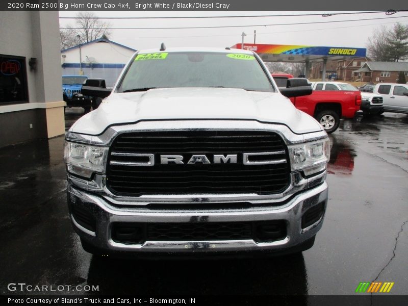 Bright White / Black/Diesel Gray 2020 Ram 2500 Big Horn Crew Cab 4x4