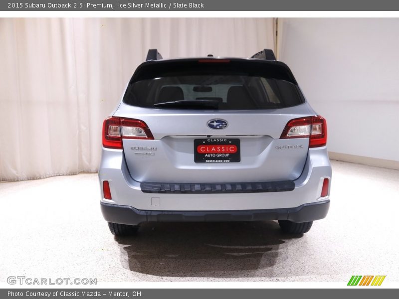 Ice Silver Metallic / Slate Black 2015 Subaru Outback 2.5i Premium