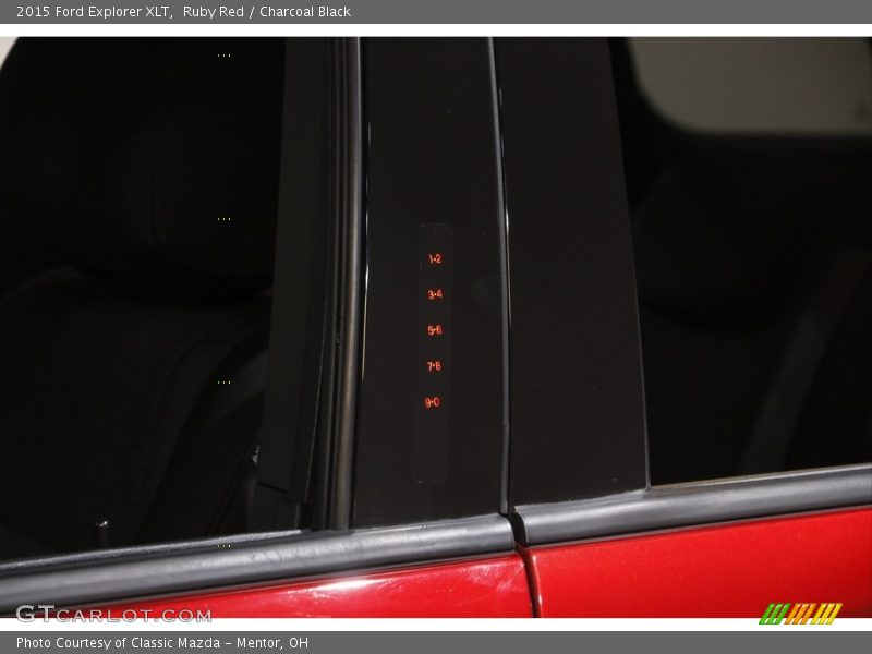 Ruby Red / Charcoal Black 2015 Ford Explorer XLT