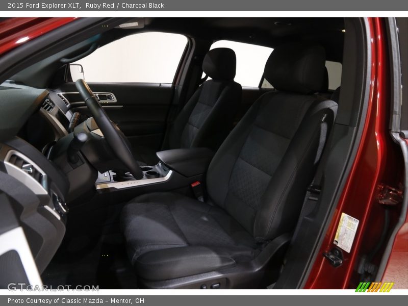 Ruby Red / Charcoal Black 2015 Ford Explorer XLT